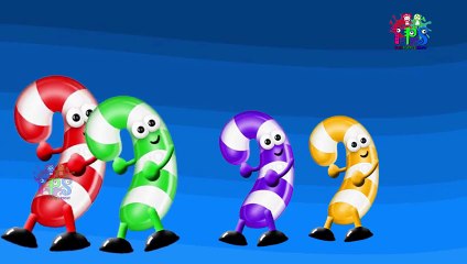 Candy Cane Finger Family Nursery Rhymes Lyrics