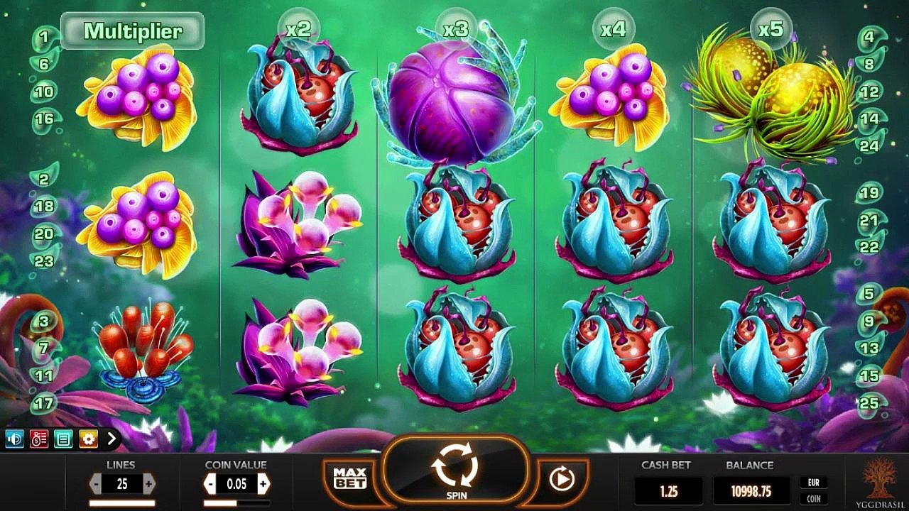 Fruitoids Casino Slot Gameplay by SlotsUp.com