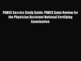 [PDF Download] PANCE Secrets Study Guide: PANCE Exam Review for the Physician Assistant National