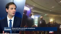 M. Valls condamne le boycottage des produits israéliens