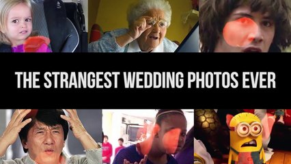 The Strangest Wedding Photos Ever