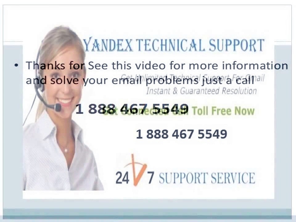 Yandex Password Recovery 1 888 467 5549 Phone Number