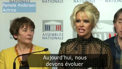 Pamela Anderson appelle les Français à ne plus manger de foie gras
