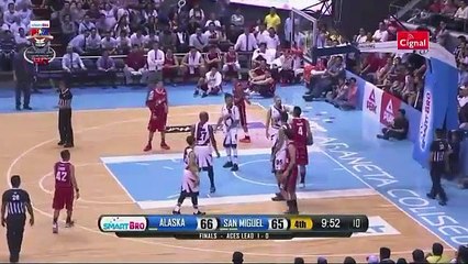 Alaska vs San Miguel - Q4 - Finals Game 2 - Philippine Cup 2015-2016