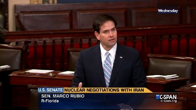 Rubio - if you don't want to vote on things don't run for office