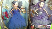 Descendants Poupées Dolls Evie et Mal Review Pâte à Modeler Play Doh