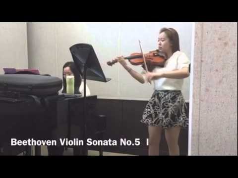 20150322 Beethoven violin sonata No.5 1st Mov. rehearsal(1)