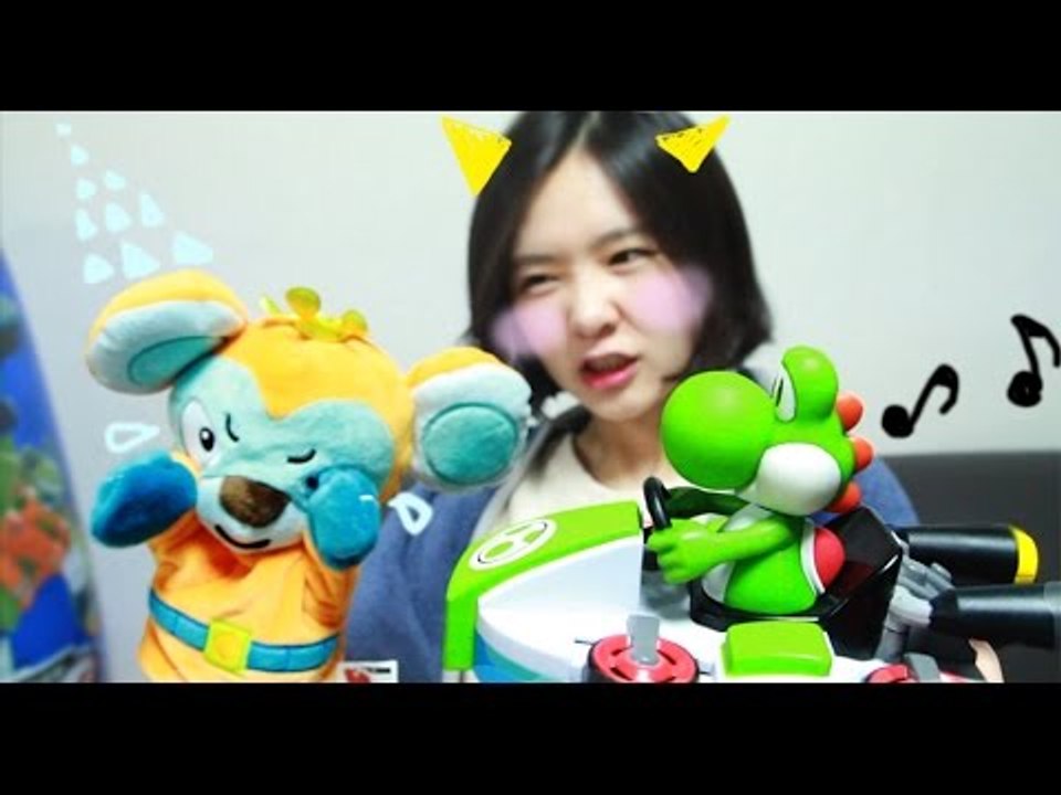 마리오카트 무선 조종 장난감 자동차 놀이   - 미니카 무선조정 자동차 Super Mario Kart Wall climber car - ToryWorld 토리월드