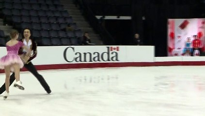 2016 CTNSC Junior Short Dance -TAILLEFER/CHAN