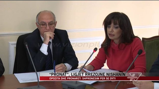 “Pronat”, ligjet rrezojnë Nishanin - News, Lajme - Vizion Plus