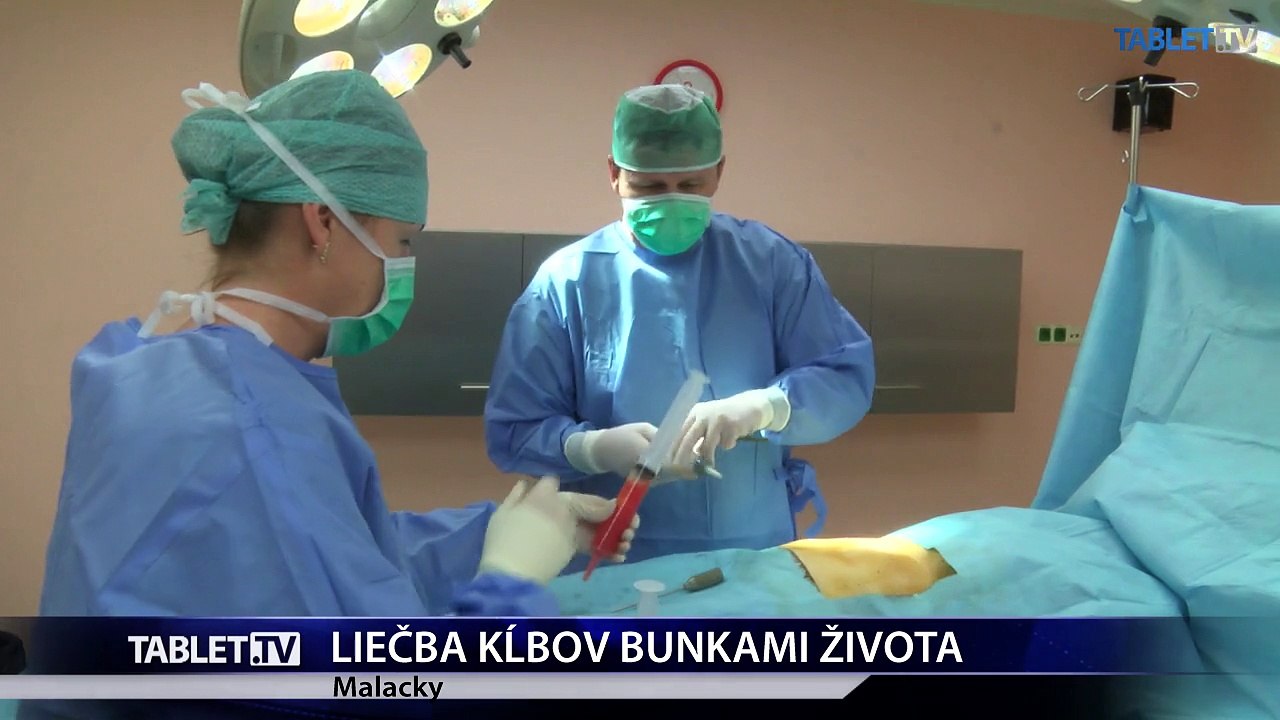 Poškodené kĺby možno na Slovensku liečiť bunkami z brušného tuku