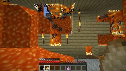 Minecraft: BURNING GAMINGWITHJENS HOUSE (LAVA INSIDE JENS HOME!) Mini-Game