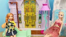 Spiderman ❤ Frozen Elsa HOW SPIDEY MEETS ELSA Disney Princess Barbie Parody Part 1 by Disn