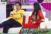 Javeria & Saud Fight In Nida Yasir Live Morning Show - Javeria Ne Saud Ko Dosri Shadi Karne Ka Keh Diya