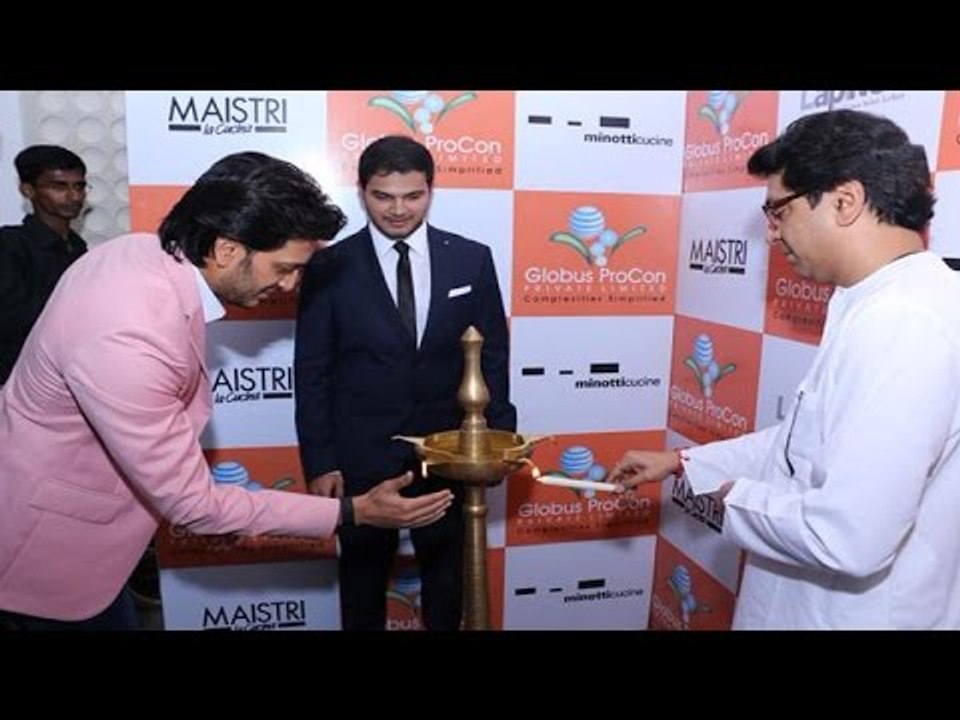 Raj Thackeray & Ritesh Deshmukh Inaugurate Globus Procon Showroom