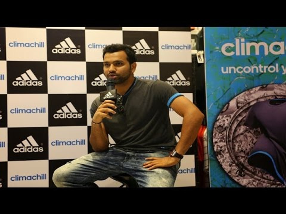 Rohit Sharma | Sporting The New Climachill Was Adidas Athlete & Indian Cricketer