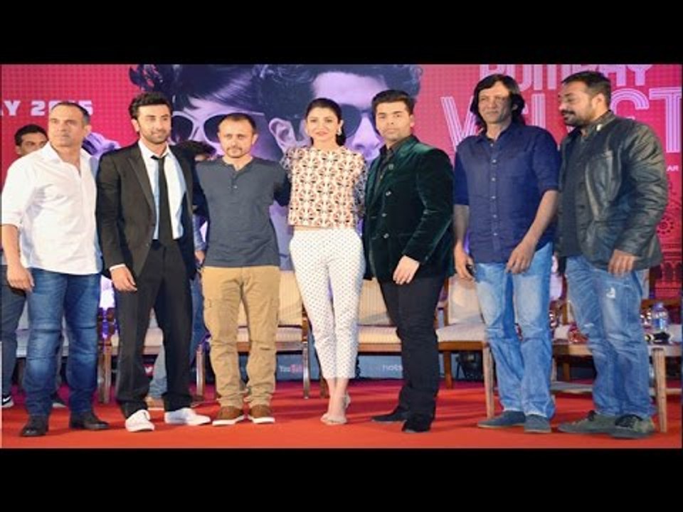 Bombay Velvet Press Meet | Anushka Sharma | Ranbir Kapoor | Karan Johar