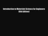 [PDF Download] Introduction to Materials Science for Engineers (8th Edition) [PDF] Full Ebook