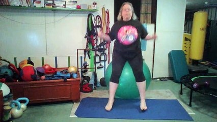 BouncinBarb Ball and Weight Abs MU
