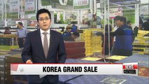 Korea Grand Sale returns ahead of Lunar New Year's holiday.