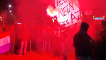 Nouvelle manifestation violente contre l'accueil de migrants aux Pays-Bas