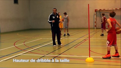 BOOK U13 - Situation N°4 : Coordination des appuis avec le dribble