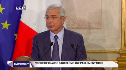 Évènements : Vœux adressés aux parlementaires et aux corps constitués de Claude Bartolone