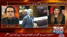 Khwaja Asif statement is related to Zardari's coming visit of USA where he will push for another NRO - Shahid Masood