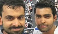 Umer Akmal Uploded a Selife blowing up Waqar orders