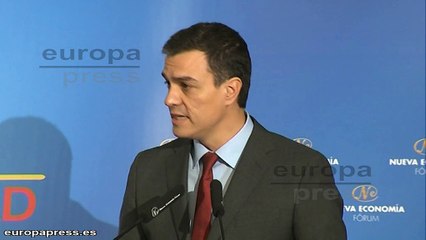 Sánchez: "Rajoy es un político con un proyecto agotado"