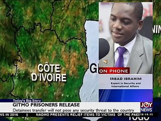 Gitmo Prisoners Release Todays Big Story on Joy News (7 1 16)