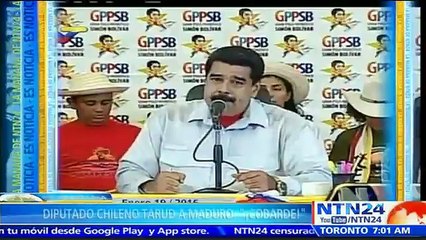 "¡Cobarde!": diputado chileno critica a Maduro tras conocerse nuevos abusos contra esposa y madre de Leopoldo López