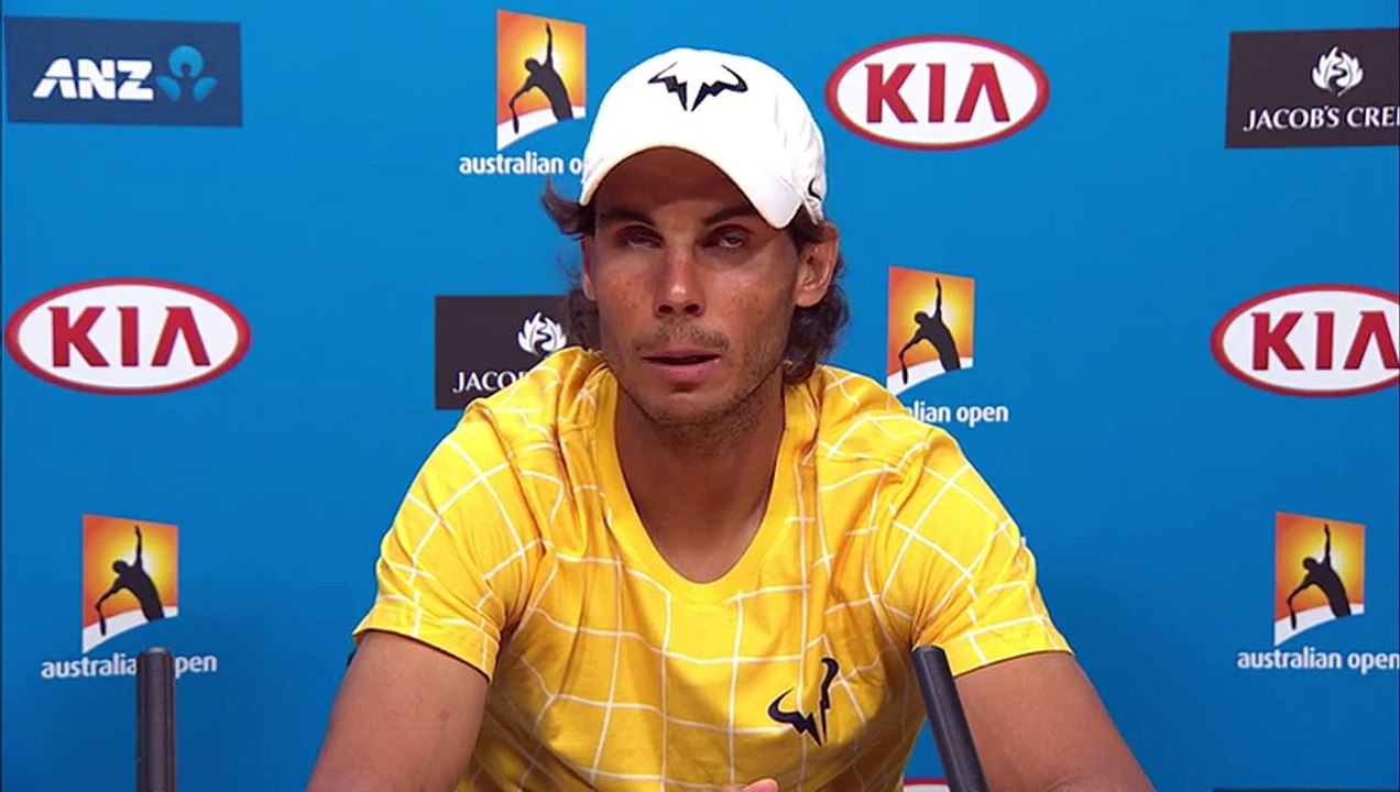Rafael Nadal press conference  Australian Open 2016