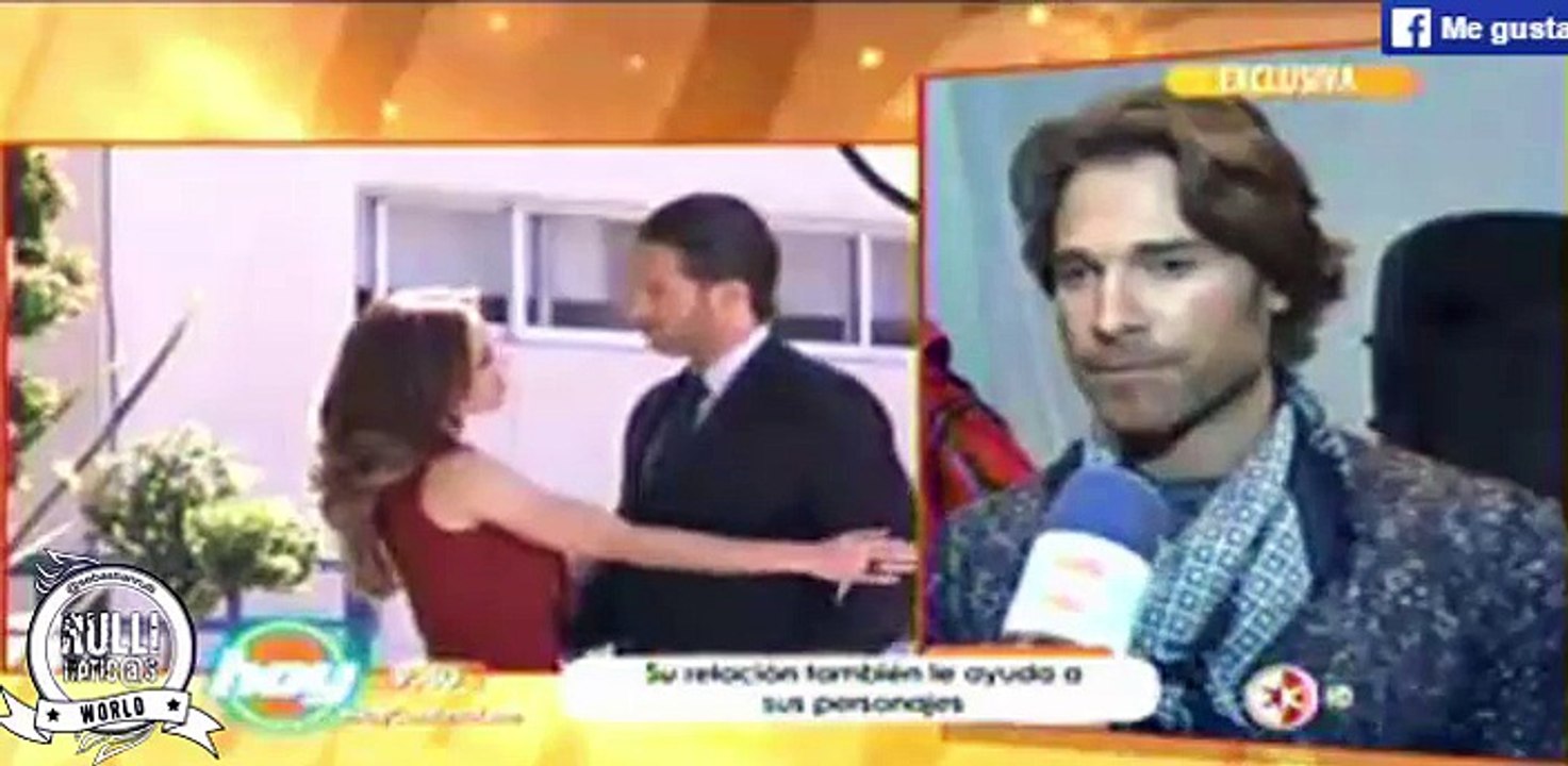 Sebastian Rulli y @Angelique Boyer claquetazo y Misa #FrenteAlMismoRostro NotaHOY