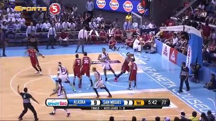 FINALS G2  ALASKA VS SAN MIGUEL - Q1   Philippine Cup 2015-2016