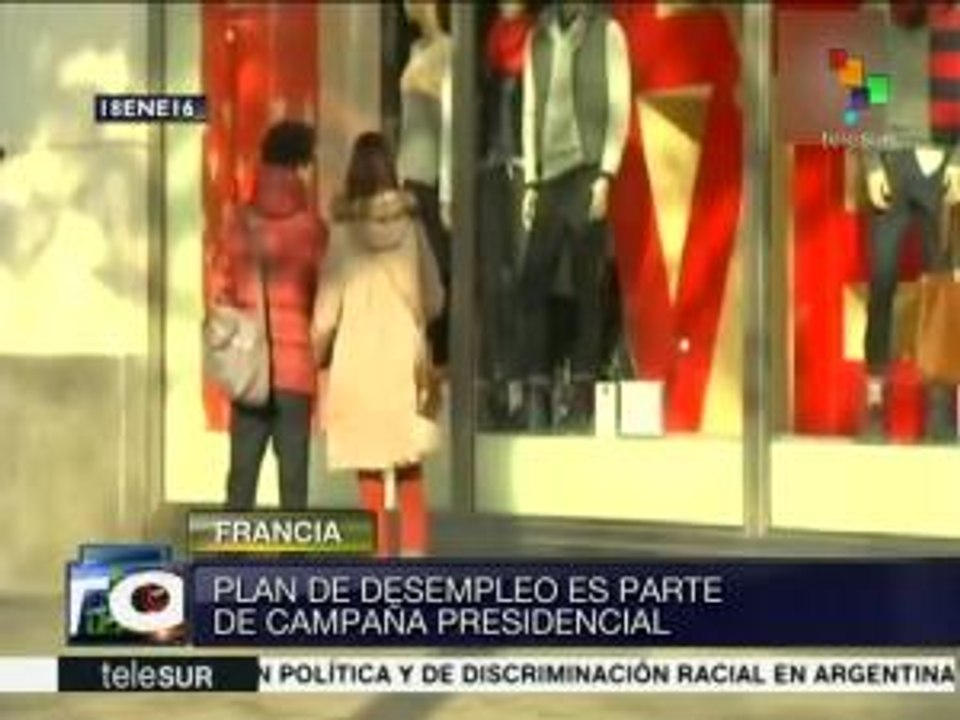 Laborde: Hollande impulsa la economía francesa de cara a su reelección