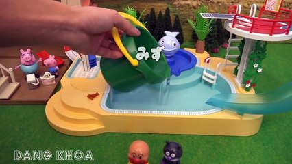 Trò chơi cho búp bê Baikinman, Anpanman đi tắm ở bể bơi