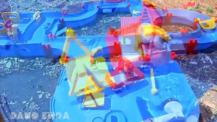 Trò chơi cho búp bê Anpanman và Baikinman đi thuyền ở công viên nước