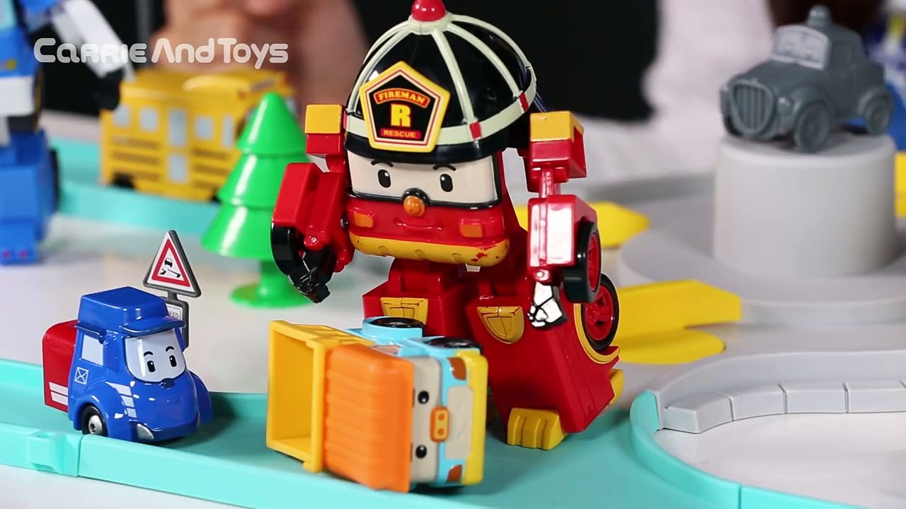 장난감 나라 교통 경찰 놀이 | 로보카폴리 장난감 | CarrieAndToys