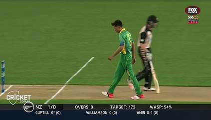 Muhammad Amir  bowls with same passion on his return