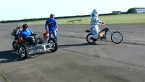 RC JET TURBINE POWERED BICYCLE BIKE JETBIKE TURBINEBIKE / Days of Speed and Thunder 2015