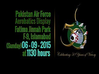 PAF Aerobatic Display