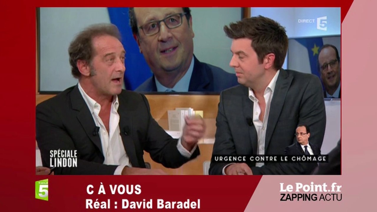 Vincent Lindon : la familiarité "dégrade les hommes politiques" - Zapping du 19 janvier