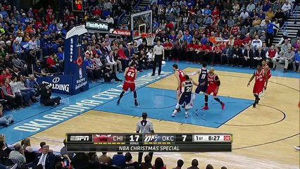 Taj Gibson Throws Down the Alley-Oop