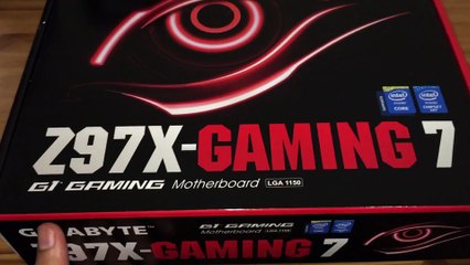 Unboxing of Gigabyte Gaming 7 Motherboard and whats in the box