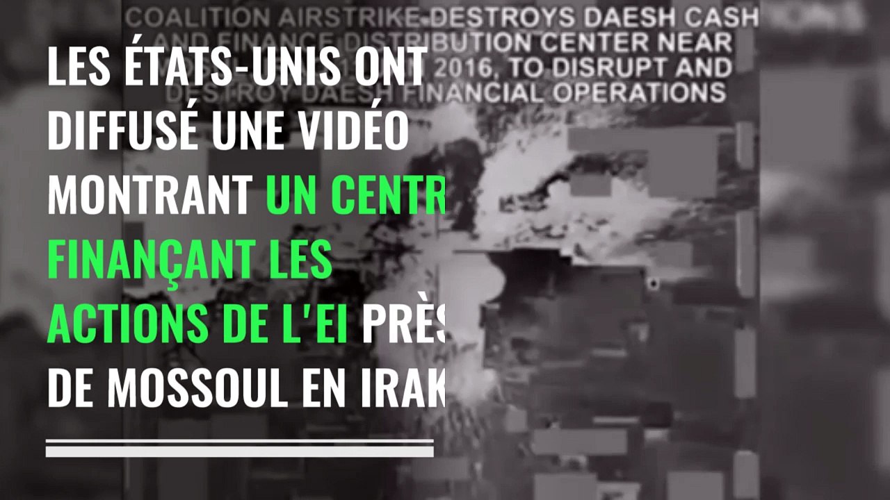 En Irak, les billets amassé par l'EI partent en fumée