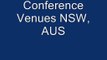 Conference Venues NSW, AUS