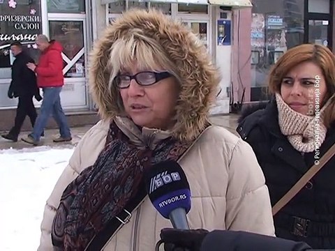 Efekat rada zimske službe u Negotinu, 19. januar 2016. (RTV Bor)