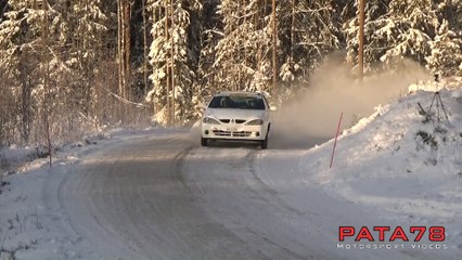 Accident sur accident dans ce virage - Rallye Jari-Pekka , Heinola