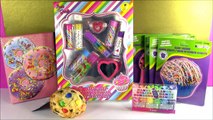 Candy Cookie & Sweet Stuff Haul! Scented Erasers & Markers!Cupcake Lip Gloss!SQUISHY